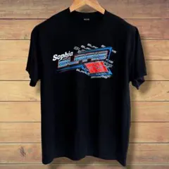 極美品 GILDAN モータースポーツ Tシャツ L レーシング 黒 US