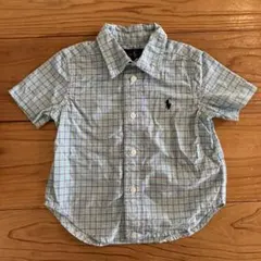 Ralph Lauren 半袖シャツ 12M チェック柄
