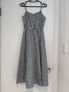 colza ギンガムチェックワンピース