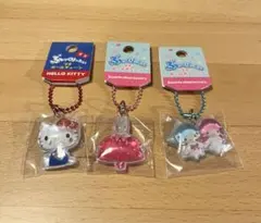 サンリオ ぷっくりたい プチボールチェーン 3種セットのサムネイル