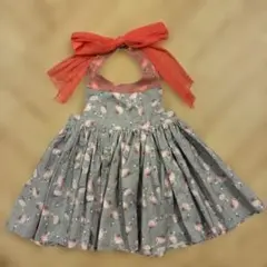 MARL MARL フラミンゴエプロン　未使用