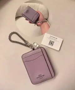 COACH コーチ ジップカードケース