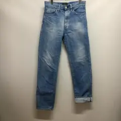 日本製　caqu　サキュウ　セルビッジ　デニムパンツ　USED　12807