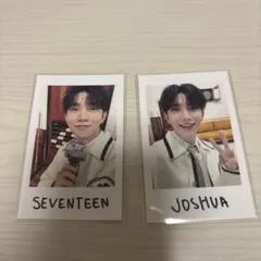 seventeen ジョシュア　インスタントフォト　holiday