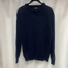 ネイビー ニット