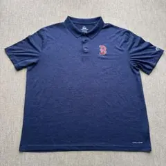s*g様 マジェスティック ボストン・レッドソックス ポロシャツ 2XL 紺 Mのサムネイル