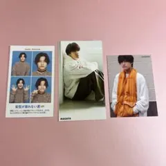 佐野晶哉 厚紙 切り抜き 3枚セット