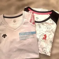 150Ｔシャツ２枚セット　スポーツ　DESCENTE ⭐︎ Disneyのサムネイル
