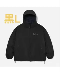 ENNOYスタイリスト私物PADDED NYLON HOODIE BLACK