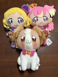 わんだふるぷりきゅあ！めちゃもふぐっとぬいぐるみ～　3体セット