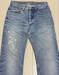 【美品 希少】 ヘルムートラング 本人期 ペンキデニム HELMUT LANG - helmut lang ペンキデニムの通販 by タカイワ