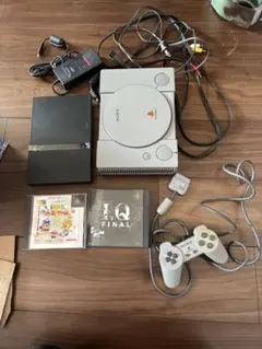 中古　ジャンク　PlayStation PS1とps2 本体とゲームソフト