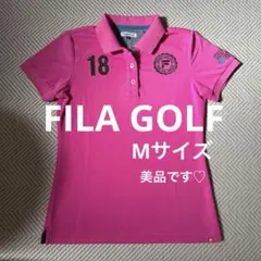 週末限定底値セール★美品★FILA GOLF フィラ ゴルフ ポロシャツ M