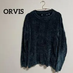 ORVIS クルーネックセーター トップス ダークグリーン