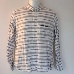 CHAPS メンズ 長袖シャツ ストライプ柄のサムネイル