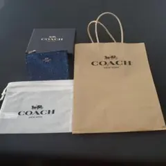 新品未使用コーチ　パスケースコインケース