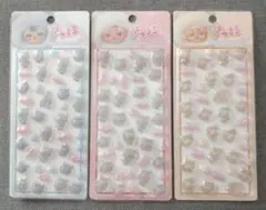 きゅるるぷくぷくキャンディシール 3枚セット