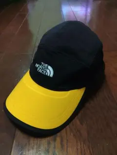 THE NORTH FACE　キャップ　メッシュ　ナイロン　黒　黄色