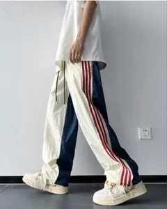 ラインパンツ ジョガーパンツ