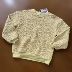 新品未使用タグ付♡SHOO・LA・RUE トレーナー 120cm イエロー