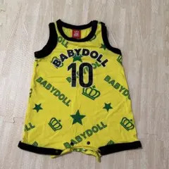 BABYDOLL ノースリーブ ロンパース サイズ70