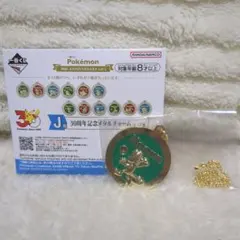 一番くじポケモン30thvol.1 J賞30周年記念メタルチャーム キモリ