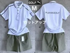 PUMA プーマゴルフ レディースセットアップ ポロシャツ＆フェイク
