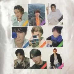 SnowMan Duet12月号 クリアピンナップ カード