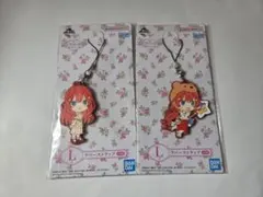 五等分の花嫁 一番くじ ラバーストラップ 中野五月 2種セット