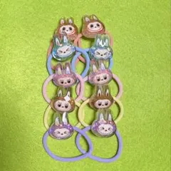 大人気LABUBU ラブブ ヘアゴム10点セット【新品、未使用】