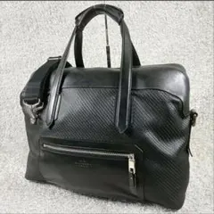 美品✨スマイソン グリーンウィッチ 2WAY ビジネスバッグ ホールドオール 黒のサムネイル