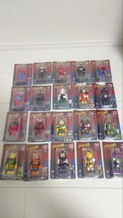BE@RBRICKスパイダーマン　ハッピーくじ1〜20コンプセット
