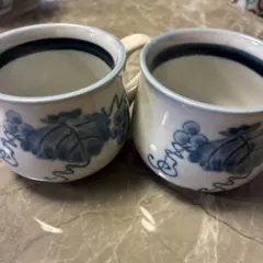 染付 マグカップ 2個セット 和食器