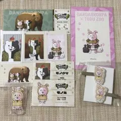 ダンガンロンパ 江ノ島盾子＋モノクマ＋モノミ 缶バッジ＋特典ポスカ