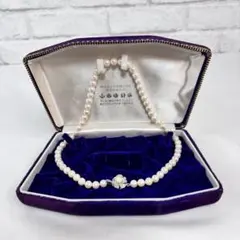 もうすぐ値上げ）マジョリカ 10mm玉 42cmパールネックレス 