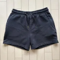 1PIU1UGUALE3 RELAX スウェットショートパンツ ブラックのサムネイル