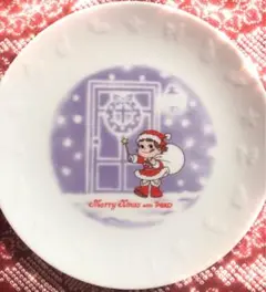☆不二家☆ペコちゃん　クリスマス　プレート　皿
