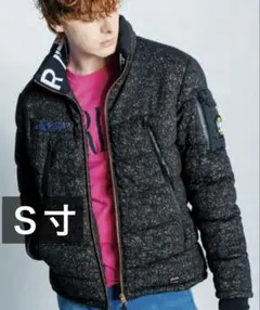 アイズフロンティア9750ファイバーダウン防寒ジャケットＳ寸バークブラック