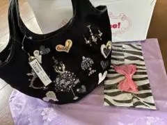 シンクビー ラヴィアンノワール トートバッグ 刺繍 タグ付 2026春 