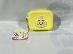 新品未使用 うさぎ ちいかわ ミニシリコンポーチ①