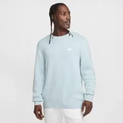 NIKE クルーネックニット ライトブルーのサムネイル