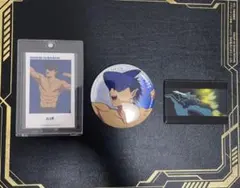 チェンソーマン　ベースヤードトーキョー　アートステッカー　缶バッジ　ビーム