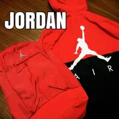 【JORDANコーデ】JORDAN ナイロンパーカー バックパック セット 美品のサムネイル