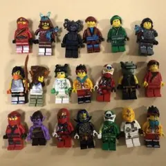 レゴ　ニンジャゴー　ミニフィグ　パーツ　20体