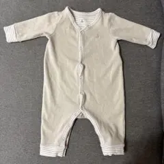 baby gap ベージュロンパース 0-3ヶ月