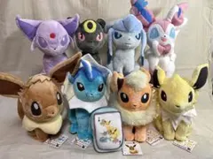 未使用(8点セット)ポケモン I ❤︎ EIEVUI +スーパーDXぬいぐるみ