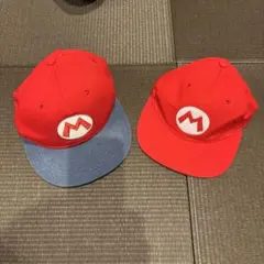 USJマリオ　キャップ2個セット