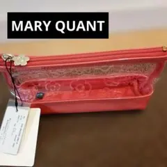 【新品未使用※タグ付】MARY QUANT クリアポーチ ピンクのサムネイル