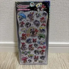 パワパフ　パワーパフガールズ プチドロップステッカー