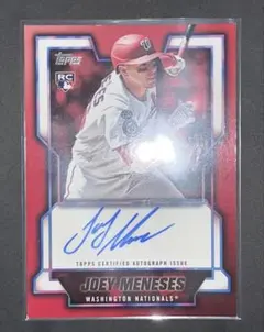 JOEY MENESES オートグラフ サインカード Topps 2023